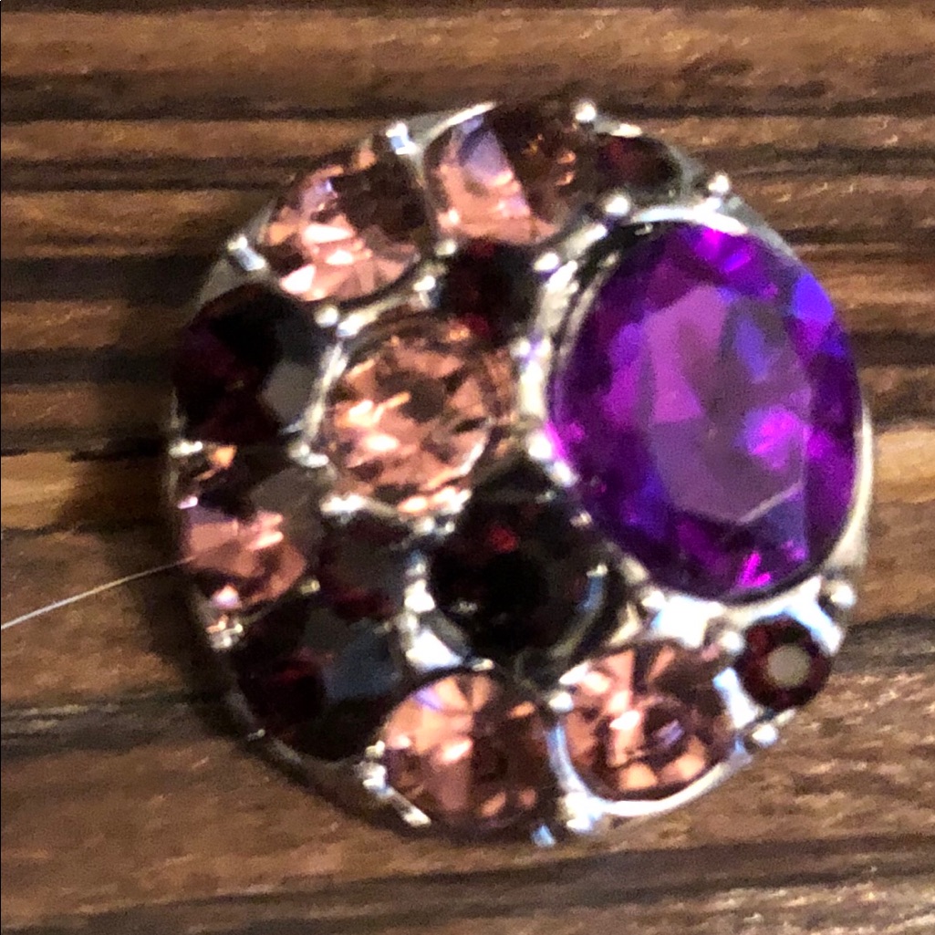 Interchangeable Multi Stone Snap 18mm 10$